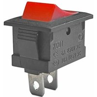 Wolpart - KCD1 Wippschalter 250V 2Pin Schalter Rot von WOLPART