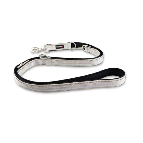 Wolters Führleine Active Pro, Größe:200 cm x 20 mm, Farbe:Champagner/schwarz von Wolters