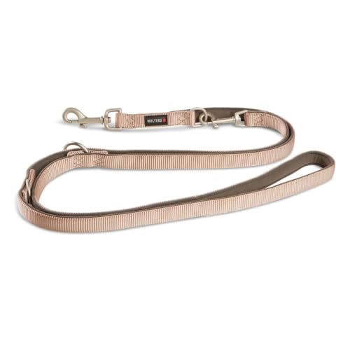 Wolters Führleine Professional Comfort, Farbe:Champagner/trüffel, Größe:L 200 cm x 20 mm von Wolters Cat & Dog