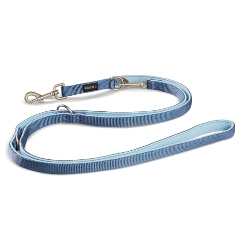 Wolters Führleine Professional Comfort, Farbe:Riverside Blue/Sky Blue, Größe:M 200 cm x 15 mm von WOLTERS