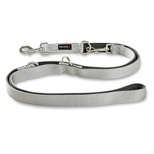 Wolters Führleine Professional Comfort, Farbe:Silber grau, Größe:M 200 cm x 15 mm von Wolters Cat & Dog