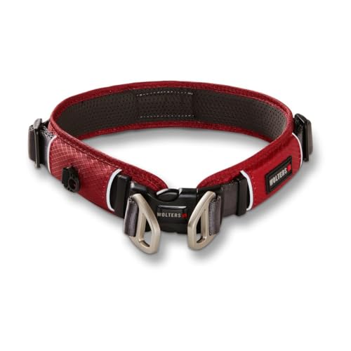 Wolters Halsband Active Pro Comfort, Größe:40-45 cm, Farbe:rot/anthrazit von WOLTERS