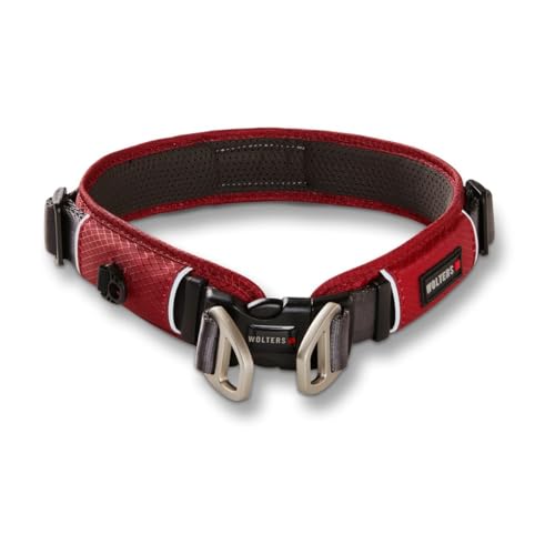 Wolters Halsband Active Pro Comfort, Größe:52-59 cm, Farbe:rot/anthrazit Wolters Halsband Active Pro Comfort, Größe:52-59 cm, Farbe:rot/anthrazit von WOLTERS