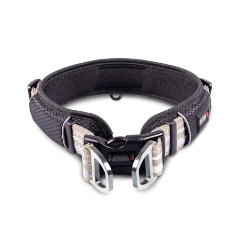 Wolters Halsband Active Pro, Größe:45-52 cm, Farbe:Champagner/schwarz von WOLTERS