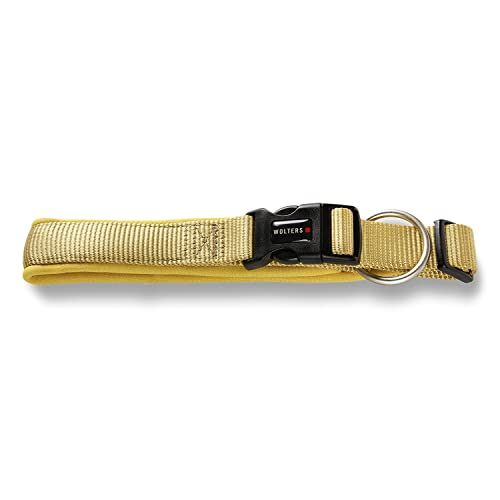 Wolters Halsband Professional Comfort extra-breit, Farbe:Curry gelb, Größe:50-60 cm x 45 mm von WOLTERS