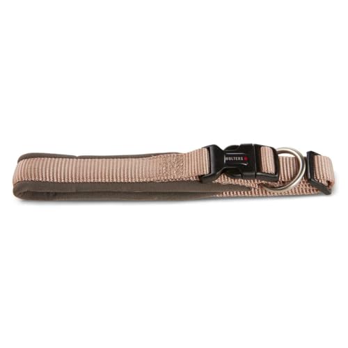 Wolters Halsband Professional Comfort, Farbe:champanger/trüffel, Größe:35-40 cm x 30 mm von Wolters Cat & Dog