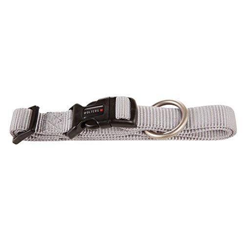 Wolters Halsband Professional, Farbe:Silber, Größe:L 40-55 cm x 20 mm von WOLTERS