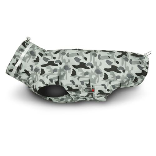 Wolters Outdoorjacke Camouflage für Mops & Co., Größe:34 cm, Farbe:grau/schwarz von WOLTERS