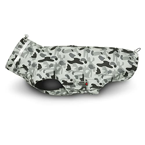 Wolters Outdoorjacke Camouflage für Mops & Co., Größe:36 cm, Farbe:grau/schwarz von WOLTERS