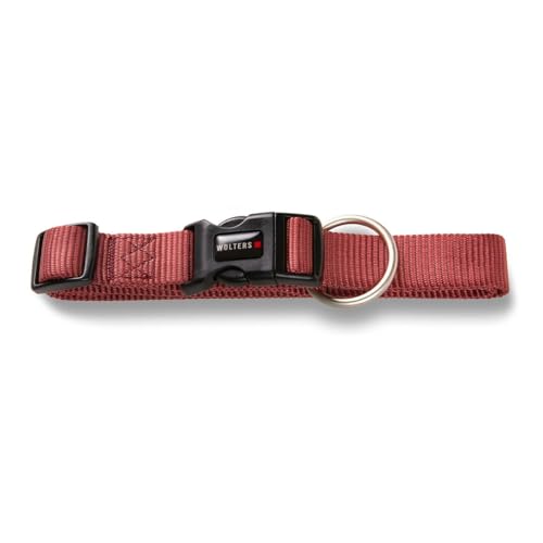 Wolters Halsband Professional extra-breit, Farbe:rost rot, Größe:M 28-40 cm x 15 mm von Wolters