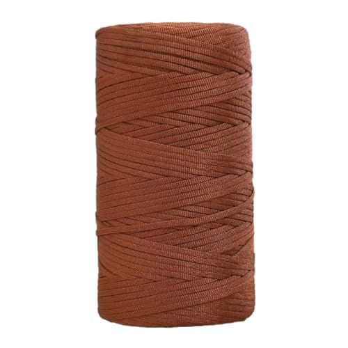 Polyester Macrame Cord 25 mm 250 g Makramee Projekt buntes Polyestergarn handgemachtes Strickgarn Makramee Schnur für häkeln Taschen DIY Handwerk Herstellung 1 STÜCKE col-11 von WOLTHID