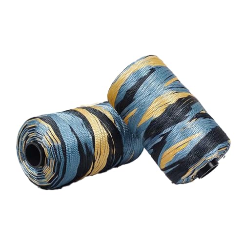 Polyester Macrame Cord 3mm 100g Flach Makramee Projekt Buntes Polyestergarn Handgemacht für Handtaschen Einkaufstaschen Sonnenhüte Schuhe DIY Handwerk Dekoratives Projekt 2PCS col-26 Polyester Macrame Cord 3mm 100g Flach Makramee Projekt Buntes Polyestergarn Handgemacht für Handtaschen Einkaufstaschen Sonnenhüte Schuhe DIY Handwerk Dekoratives Projekt 2PCS col-26 von WOLTHID