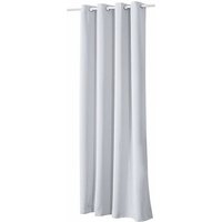 Thermovorhang Kälteschutz Verdunklungsvorhang Blickdicht mit Ösen, 250g/m² Dicke Thermogardine warm Hitzeschutz Wärmeisolierende Vorhänge für von WOLTU