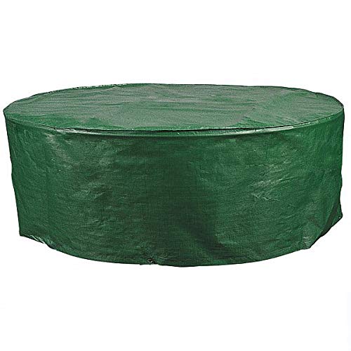 WOLTU Schutzhülle Strandkorb, Abdeckung für Gartenmöbel, Abdeckhaube aus PE, Plane UV-Beständig wasserabweisend Winterfest reißfest 70x180x120 cm Grün von WOLTU