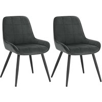 WOLTU Esszimmerstühle 2er Set, Polsterstuhl Samt, Küchenstuhl gepolstert, Akzentstuhl für Wohnzimmer Schlafzimmer Küche, ergonomischer Stuhl mit WOLTU Esszimmerstühle 2er Set, Polsterstuhl Samt, Küchenstuhl gepolstert, Akzentstuhl für Wohnzimmer Schlafzimmer Küche, ergonomischer Stuhl mit von WOLTU