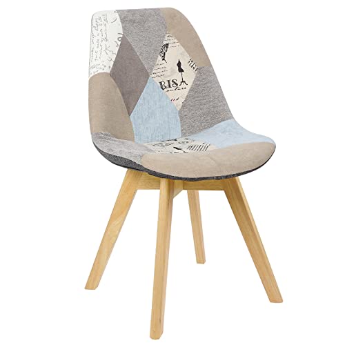 WOLTU 1 x Esszimmerstuhl 1 Stück Esszimmerstuhl Design Stuhl Küchenstuhl Holz Leinen Grau+Khaki BH29pw-1 WOLTU 1 x Esszimmerstuhl 1 Stück Esszimmerstuhl Design Stuhl Küchenstuhl Holz Leinen Grau+Khaki BH29pw-1 von WOLTU