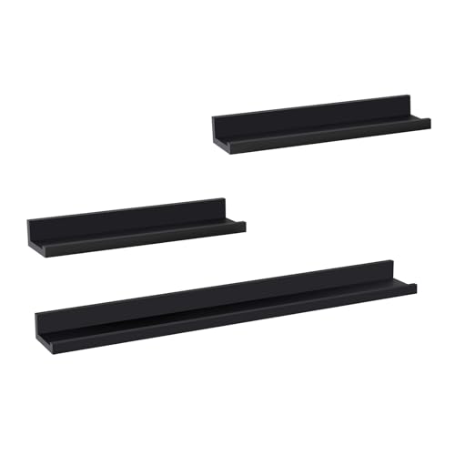 WOLTU Bilderleiste 3er Set, Fotoleiste Bilderregal Wandregal Bild Magazin Fotohalter, Schwarz RG9491sz2 WOLTU Bilderleiste 3er Set, Fotoleiste Bilderregal Wandregal Bild Magazin Fotohalter, Schwarz RG9491sz2 von WOLTU