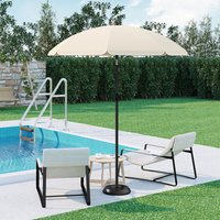 WOLTU Sonnenschirm Gartenschirm φ175cm, Strandschirm Balkonschirm UV-beständig wasserdicht, höhenverstellbar, 45° knickbar, Sonnenschutz für von WOLTU