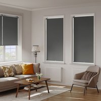 WOLTU Verdunklungsrollo innen ohne Bohren Rollo Thermorollo Verdunkelungsrollo Klemmrollo Verdunkelung Sichtschutz Sonnenchutz Seitenzugrollo für von WOLTU