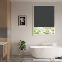 WOLTU Verdunklungsrollo ohne Bohren Klemmfix, Thermorollo Fensterrollo Blickdicht easyfix Verdunkelung Rollos, Sichtschutz und Sonnenchutz für von WOLTU