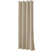 Thermovorhang Kälteschutz Verdunklungsvorhang Blickdicht mit Ösen, 250g/m² Dicke Thermogardine warm Hitzeschutz Wärmeisolierende Vorhänge für von WOLTU