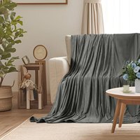 2 in 1 Kühldecke Sommerdecke Geschenk Arc-Chill Q-Max / 0,45 Doppelseitige Decke Selbstkühlende Schweißableitend und Atmungsaktiv Leichte Bettdecke von WOLTU