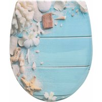 Toilettendeckel mit Absenkautomatik antibakterielle Strandholz - Woltu Toilettendeckel mit Absenkautomatik antibakterielle Strandholz - Woltu von WOLTU