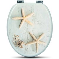 Woltu - WC-Sitz mdf Seestern mit Absenkautomatik Woltu - WC-Sitz mdf Seestern mit Absenkautomatik von WOLTU