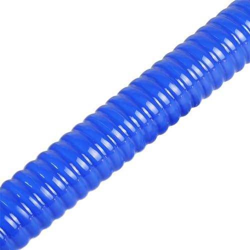 Ablaufschlauch Wasserrohr ID16mm 18mm 20mm 25mm 28mm Flexibler Silikonschlauch Kühlerrohr Lufteinlass Hochdruck-Gummiverbindungsrohr Blau Rot Schwarz Wasserpumpe(Color:Blue-ID-16mm) von WOLWES