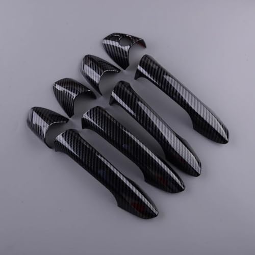 Kohlefaser Außentürgriffverkleidung Set Für Benz W246 W204 W212 X204 W166 W117 LHD Schwarz Auto Türgriff von WOLWES