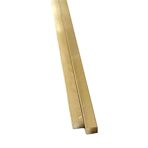 Metallrohlinge 2pcs Brass Square Stick Solid Thin Rod Length 500mm 1mm 1.2mm 1.5mm 2mm 8mm 8.5mm 9mm 9.5mm 10mm Metal Cube Block Bar Handwerkliches Material(1X1X500mm) von WOLWES
