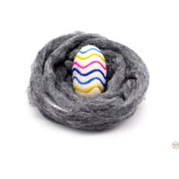 Filz Ostern Ornamente | Wolle Osterei Handgemachtes Aus Filz| Frühlingsdekoration Ostergeschenke von WOMENFELT