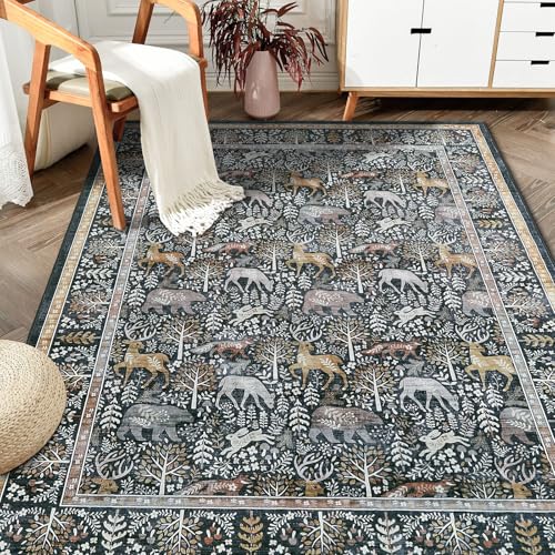 WONGS BEDDING Teppich Wohnzimmer, 200x300cm Wohnzimmerteppich Waschbarer Teppiche Rutschfester Kurzflor Carpet für Schlafzimmer Esszimmer Home Office WONGS BEDDING Teppich Wohnzimmer, 200x300cm Wohnzimmerteppich Waschbarer Teppiche Rutschfester Kurzflor Carpet für Schlafzimmer Esszimmer Home Office von WONGS BEDDING