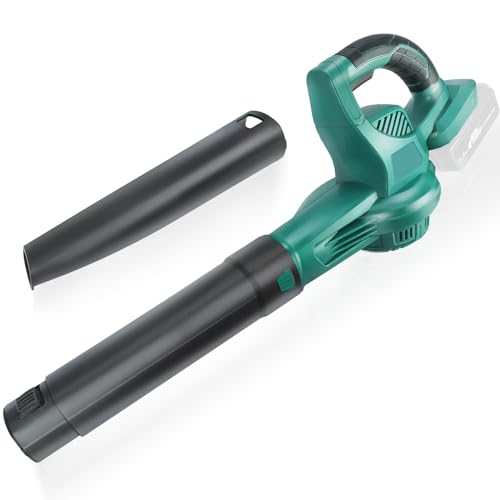 Akku-Bläser 18V ohne Akku Kompatibel mit Makita 18V Akkus BL1840 BL1850b, effektiver Laubbläser mit 100 km/h Blasgeschwindigkeit, geringes Gewicht, ergonomischer Griff (ohne Batterie) von WONNSUMT