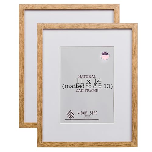 Bilderrahmen Eiche 28 x 35 cm mit Passepartout für 20 x 25 cm - 2er Set - Natur Massivholz Fotorahmen Echtglas Wandbehang Bilderrahmen Eiche 28 x 35 cm mit Passepartout für 20 x 25 cm - 2er Set - Natur Massivholz Fotorahmen Echtglas Wandbehang von WOOD SIDE ORBIS