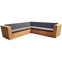 Lounge Set 2 Douglasie - inkl. Kissen - Wood4you von WOOD4YOU