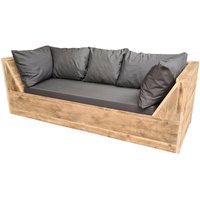 Loungebank Phoenix Steigerhout 170Lx70Hx80D cm plof - Wood4you von WOOD4YOU