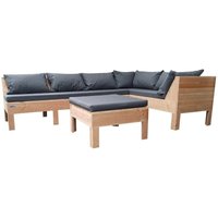 Lounge-Set 9 - Douglasie - inkl. Kissen - Wood4you von WOOD4YOU