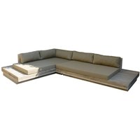 Lounge-Set 12 Gerüstholz 250cm/200cm inkl. Kissen (l) - Wood4you von WOOD4YOU