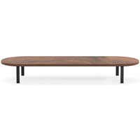 WOODCESSORIES Monitorständer Single Walnuss von WOODCESSORIES