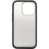 WOODCESSORIES Clear Case Handy-Cover für Apple iPhone 14 Pro transparent, schwarz von WOODCESSORIES