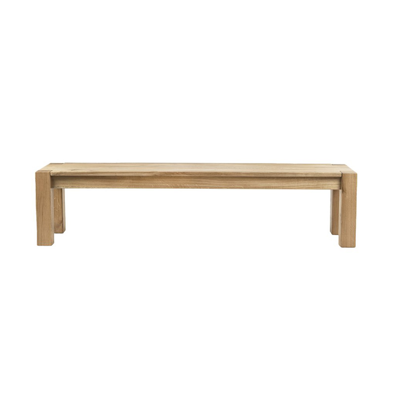 Esszimmerbank Denver aus Massivholz Eiche von WOODED