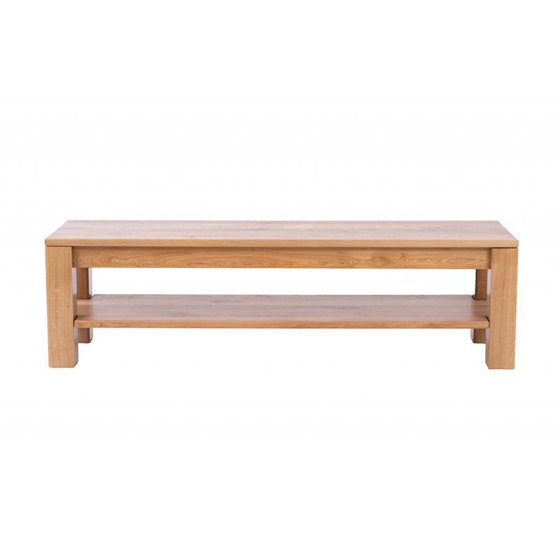 TV-Tisch Chicago aus Massivholz Eiche von WOODED