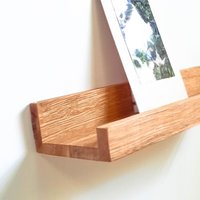 Schmales Und Tiefes Simse Regal Für Buch, Foto, Bild. Aufsteller Aus Holz. Farbenfrohes Küchenregal. Neuer Hausbesitzer Geschenk Der Ukraine von WOODENMIXshop