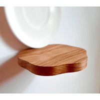 Schwebende Regale | Klein Bis Mittel Wählen Sie Ihre Größe Eiche Pflanzen, Bücher, Schlüssel, Kerzen, Wanddeko Boho Minimalistisch von WOODENMIXshop