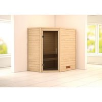 KARIBU Sauna »Svea«, für 3 Personen, ohne Ofen - beige von Karibu