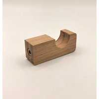 Hölzerne Gardinenstange Halterung von WOODinMINIMALISM