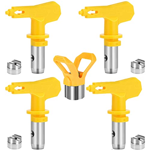 WOOLUCK® Airless Düse mit Spitzendichtung, für Airless Farbsprühsysteme (Typ 215 311 317 517) von WOOLUCK