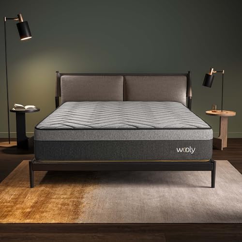 Matratze Wooly Level 180x200 Höhe 32 cm - Härtegrad H4 - Kaltschaummatratze - Öko Tex Zertifiziert - Wolle - Thermoregulierend - 7 Komfortzonen - Made in EU von WOOLY BEDDING
