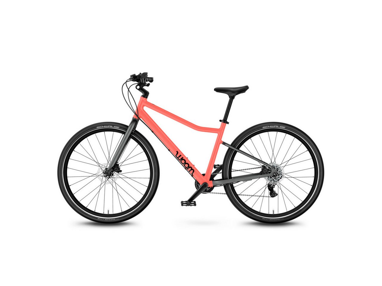 WOOM Jugendfahrrad EXPLORE 6 Jugendrad 26" neon coral von WOOM